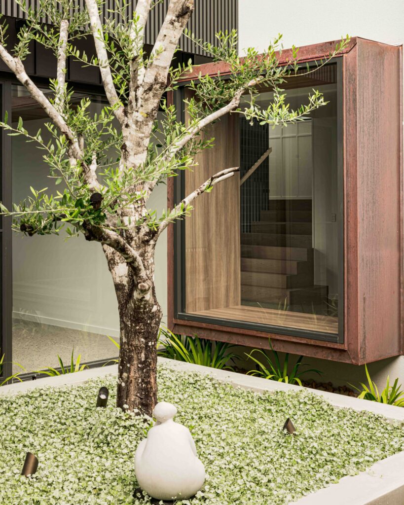 Turner Residence Copper Clad Window Seat