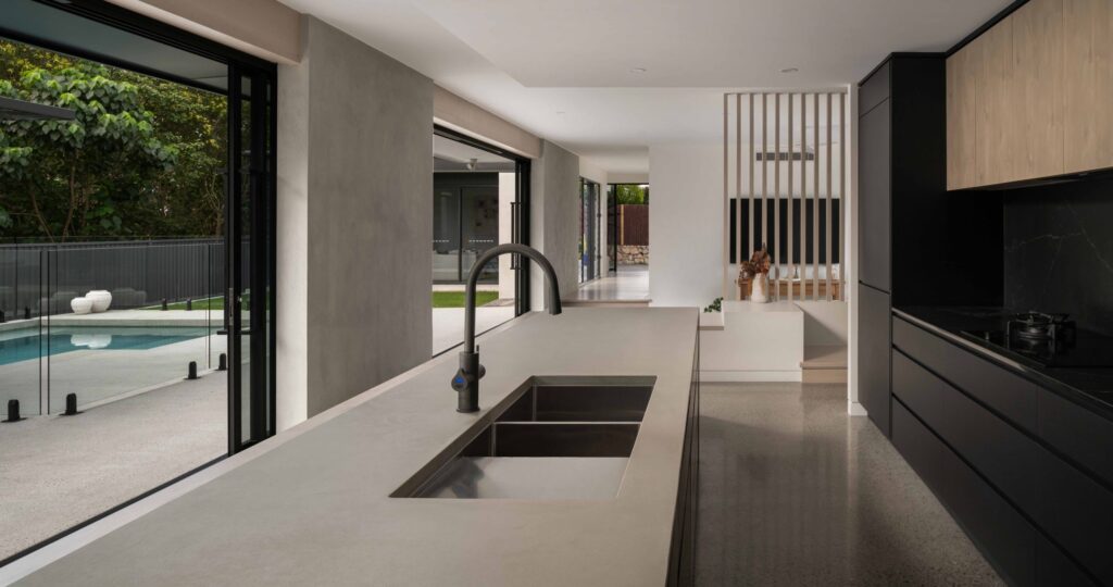 Sinclair Residence Concrete Bench Top