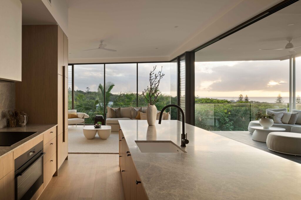 Panorama House Sunshine Beach view