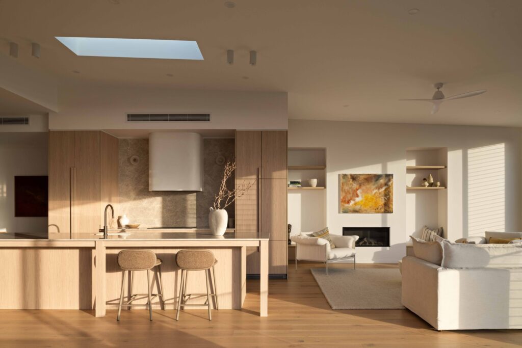 Panorama House open-plan living
