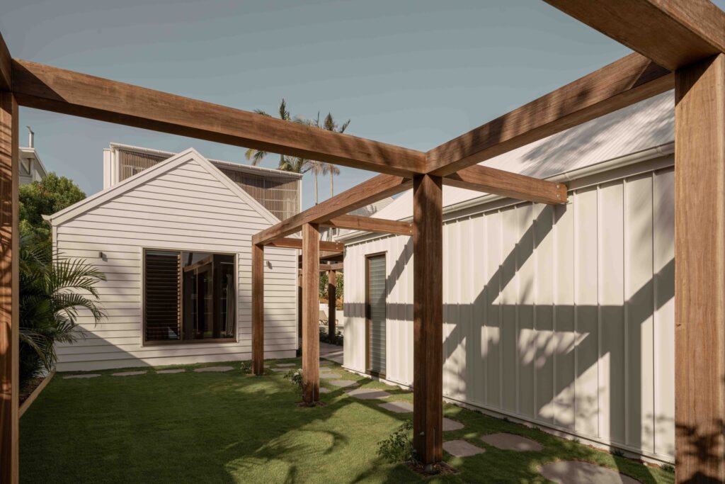 Panorama House timber arbour